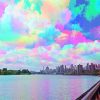 Rainbow Clouds Paint By Numbers