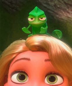 Rapunzel Frog Paint By Numbers