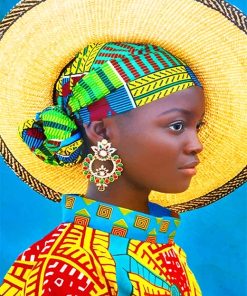 Woman Afro Paint By Numbers