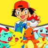 Ash Pokemon Paint By Numbers