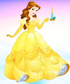 Belle Princess Paint By Numbers