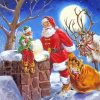 Christmas Santa Paint By Numbers