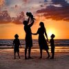 Family Silhouette Paint By Numbers