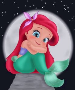 Little Ariel Paint By Numbers