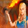 Daenerys Targaryen Paint By Numbers