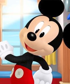 Good Morning Mickey Paint By Numbers