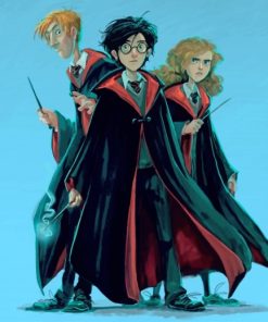 Harry Potter Art Paint By Numbers