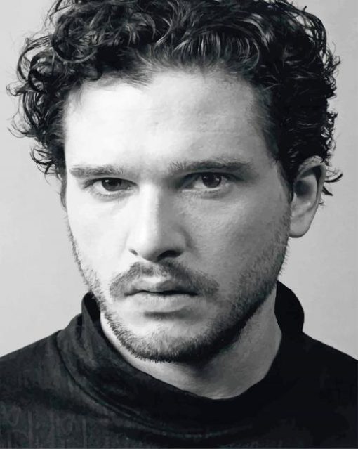 Kit Harington Paint By Numbers