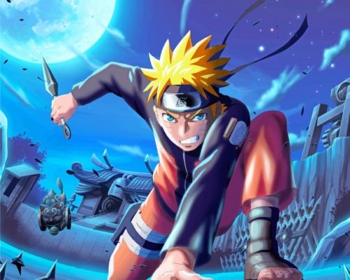 Naruto Paint By Numbers