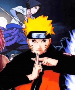 Naruto Characters Paint By Numbers