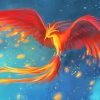Phoenix Bird Mythology Paint By Numbers