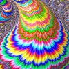 Rainbow Psychedelic Paint By Numbers