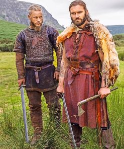 Ragnar And Rollo Paint By Numbers