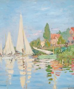 Regatta At Argenteuil Paint By Numbers