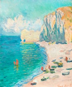 Beach And Falaise Paint By Numbers