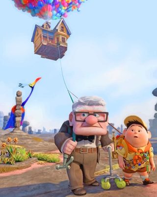 Up Movie Paint By Numbers