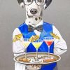 Waiter Dalmatian Paint By Numbers