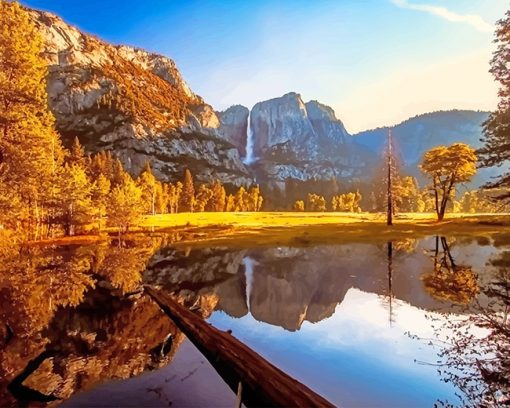 Yosemite Valley Paint By Numbers