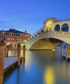 Venice Bridge Paint By Numbers