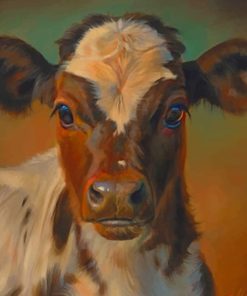 Vintage Cow Paint by numbers