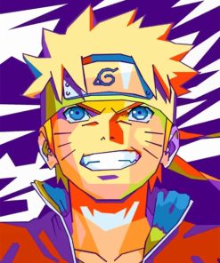 Naruto Pop Art paint by numbers