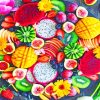 Tasty Fruits paint by numbers