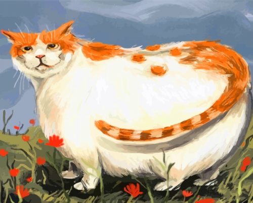 fat-domestic-long-haired-cat-paint-by-numbers