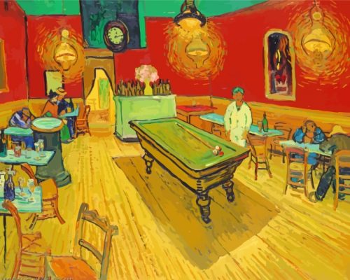 Night Cafe Van Gogh Paint by numbers