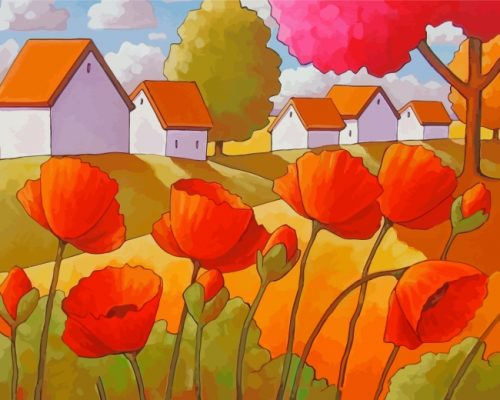 red-poppies-paint-by-numbers