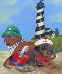 summer-dachsund-paint-by-numbers