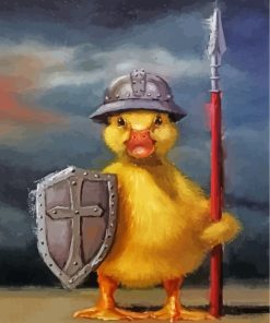 warrior-little-duck-paint-by-numbers