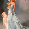 woman-and-wheaton-terrier-dogs-paint-by-numbers