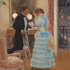 Jean Beraud La Conversation paint by numbers