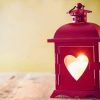 Lantern Flashlight Heart Paint by numbers