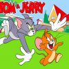 Tom Cat And Jerry Mouse Paint by numbers