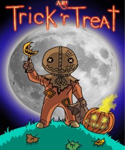 Trick R Treat Paint by numbers