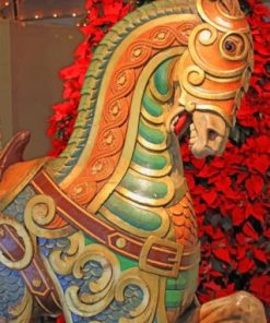 Carousel Horse Paint by numbers