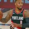 Lillard Damian Player Paint by numbers