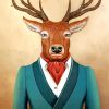 deer-wearing-a-suit-paint-by-number