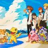 Digimon Adventure Characters Paint by numbers
