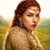 Gorgeous Elf Woman Paint by numbers