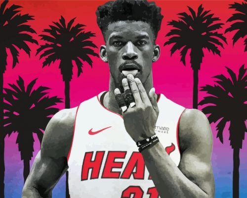 Jimmy Butler paint by numbers