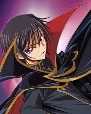 Lelouch Lamperouge Paint by numbers