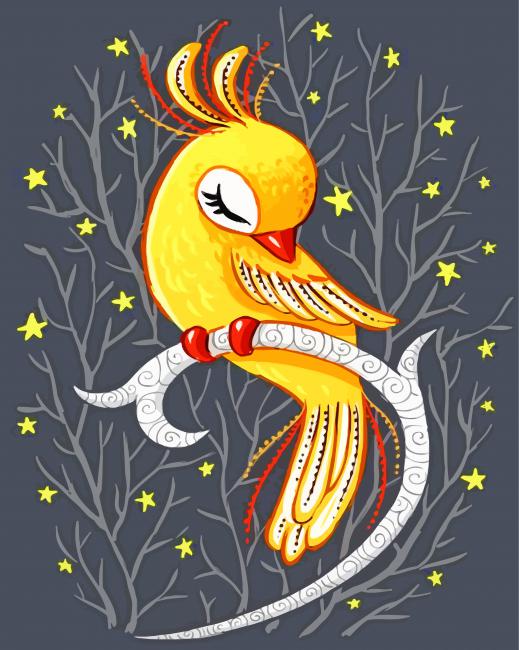 magical-canary-paint-by-number
