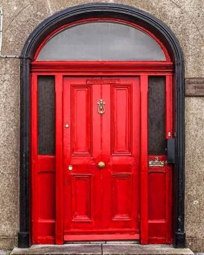 red-door-frame-paint-by-numbers