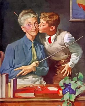 student-kissing-his-teacher-paint-by-number