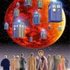 Doctor Who paint by numbers