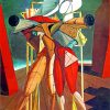 giorgio de chirico hector and andromache paint by number