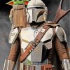 Baby Yoda Mandalorian Movie paint by numbers