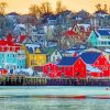 Lunenburg Houses paint by number
